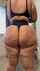 ass shaking blacj bra black panties