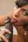 latina long tongue bbc
