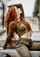 redhead clothed pierced nipples