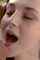 cumshot cum in mouth freckles