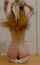 redhead bow nude