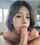 short hair asian blowjob