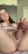 brunette pussy dildo