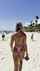 big butt blonde beach