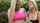 lesbian yoga kissing