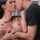 danny d azul hermosa kissing