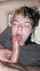 alt girl blowjob tongue