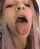 ahegao tongue tongue out