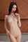 nude lollipop brunette