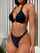 brunette short hair bikini