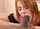 brunette blowjob pov