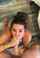 blowjob two hand brunette