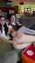 threesome sofa blowjob
