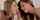 blonde brunette double blowjob