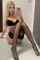 blonde stockings lingerie