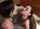 lesbian bath kissing
