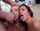 facial threesome brunette