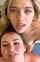 threesome blonde brunette