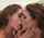brunette lesbian cum
