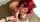 redhead busty blowjob