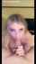 blonde blowjob shower