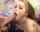 blonde facial tattoo