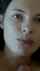 brunette cumshot facial cumshot
