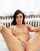 vagina rub brunette legs spread