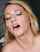 blonde facial slut