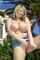 tits out blonde outside