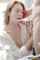 pale brunette sucking dick