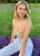 blonde big tits outside