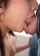 hoop earings deepthroat ball licking