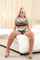 blonde lingerie high heels