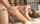 sofabed brunette doggystyle