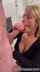 milf big tits black dress
