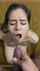brunette cumshot facial cumshot