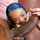 bbc blue hair amazing