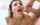 dark hair cum face great tits