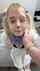teen piercing blonde