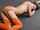 orange stockings small tits