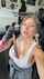 blonde big tits sweat