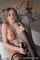 ahegao vibrator masturbating