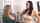 lesbian kissing bedroom
