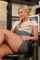 skirt blonde chair