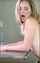 table glass blonde
