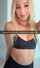 blonde petite gym