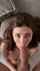 blow job throated brunette