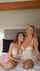 lesbian blonde brunette