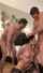spitroast threesome brunette